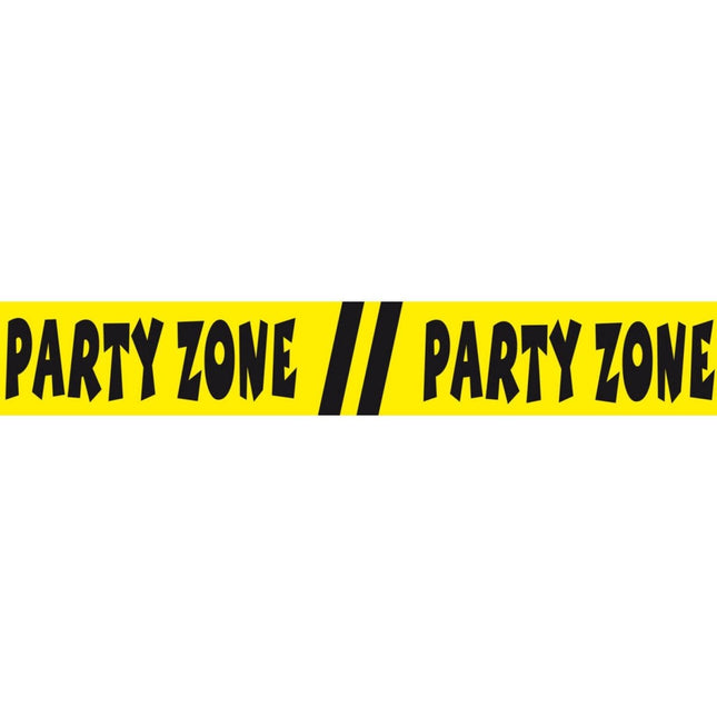 Afzetlint Party Zone - 15 meter van Folat koop je bij Partywinkel
