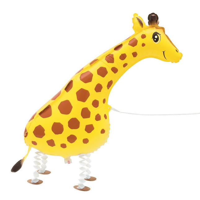 Airwalker Giraffe 86cm van Unique koop je bij Partywinkel