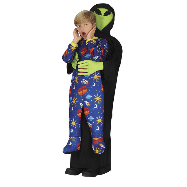 Alien Halloween Kostuum Kind Carry Me van Fiestas Guirca koop je bij Partywinkel