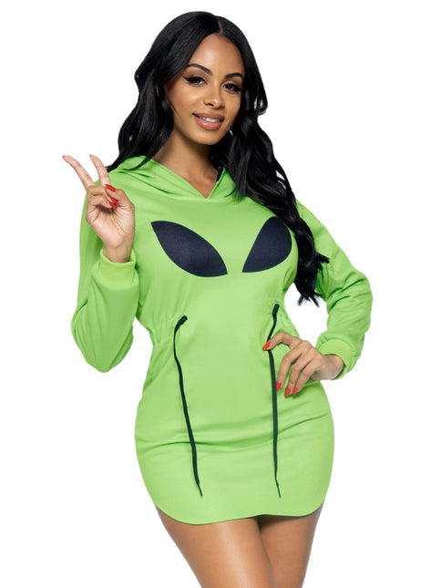 Alien Jurk Groen Dames Leg Avenue van Leg Avenue koop je bij Partywinkel