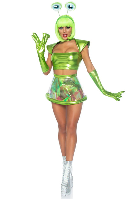 Alien Pak Groen Dames Leg Avenue van Leg Avenue koop je bij Partywinkel