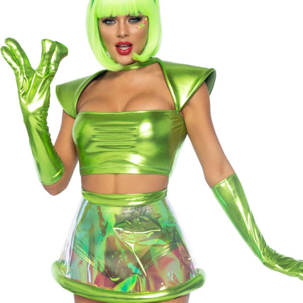 Alien Pak Groen Dames Leg Avenue van Leg Avenue koop je bij Partywinkel