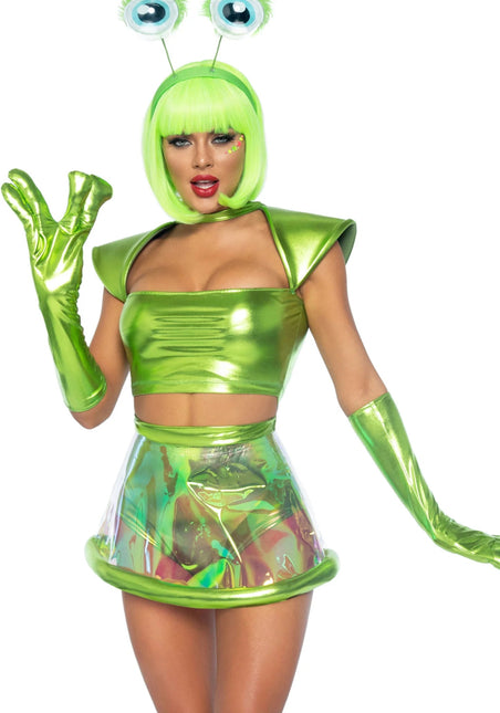 Alien Pak Groen Dames Leg Avenue van Leg Avenue koop je bij Partywinkel