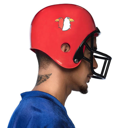 American Football Helm Rood van Boland koop je bij Partywinkel