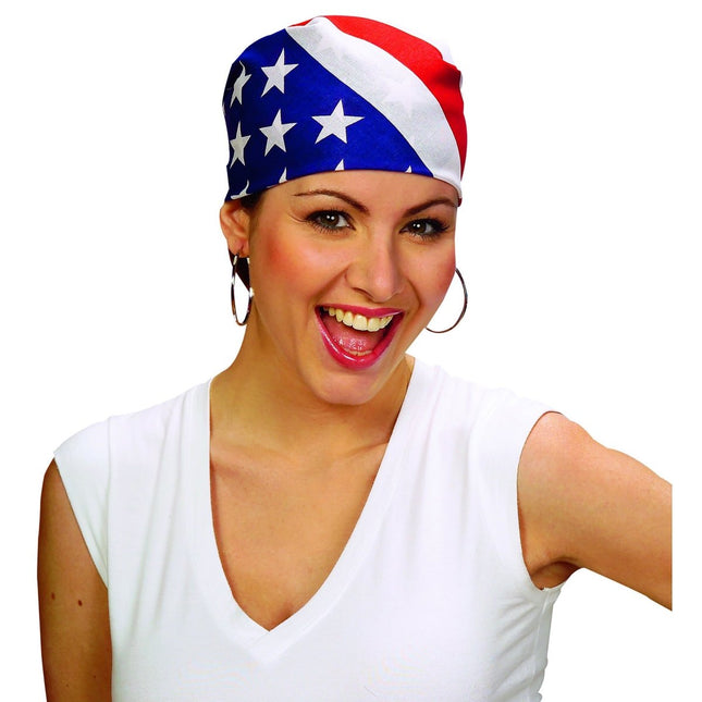 Amerika Bandana van Widmann koop je bij Partywinkel