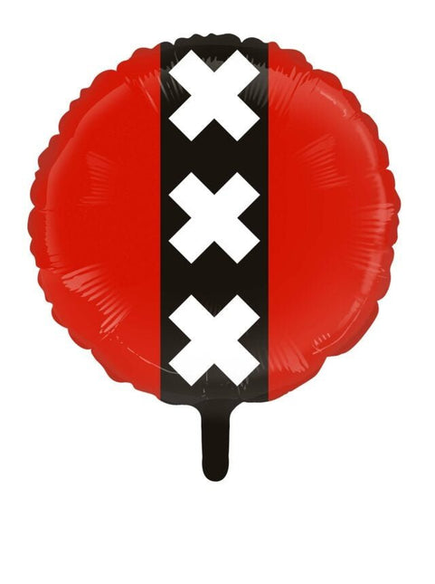 Amsterdam Helium Ballon Leeg 45cm van WeFiesta koop je bij Partywinkel
