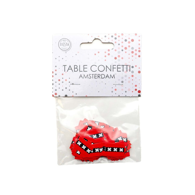 Amsterdam Tafelconfetti Papier 150st van WeFiesta koop je bij Partywinkel