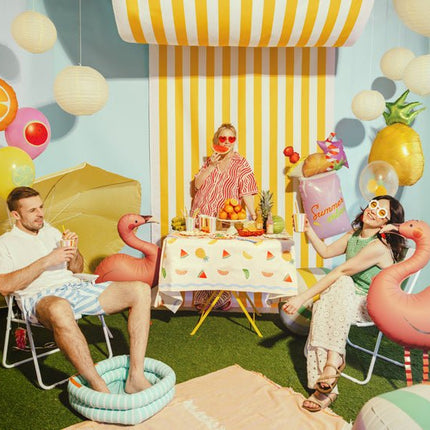 Ananas Helium Ballon 68cm Leeg van Partydeco koop je bij Partywinkel