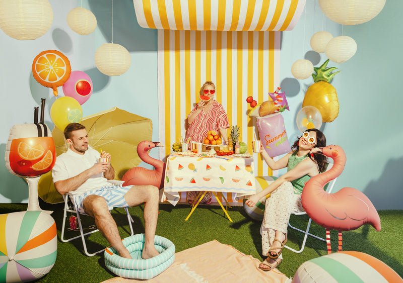 Ananas Helium Ballon 68cm Leeg van Partydeco koop je bij Partywinkel