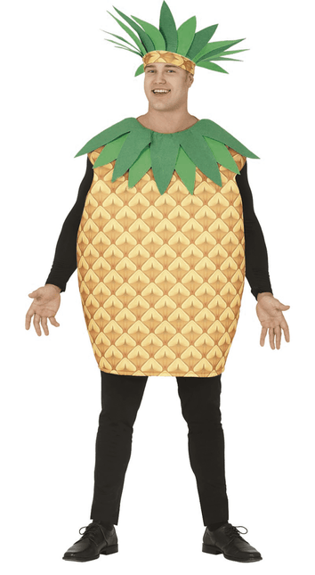 Ananas Kostuum Oranje L van Fiestas Guirca koop je bij Partywinkel