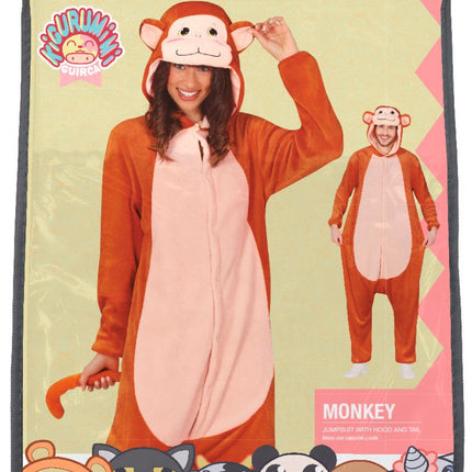 Apen Onesie van Fiestas Guirca koop je bij Partywinkel