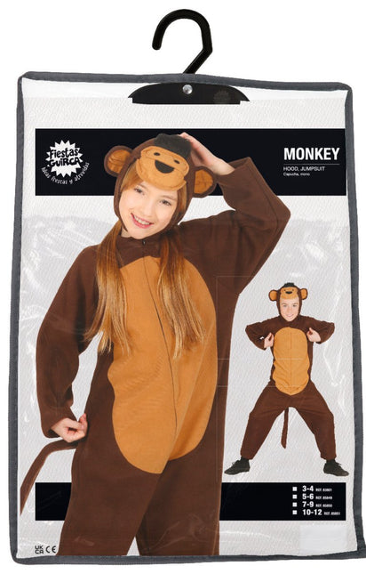 Apen Onesie Kind van Fiestas Guirca koop je bij Partywinkel