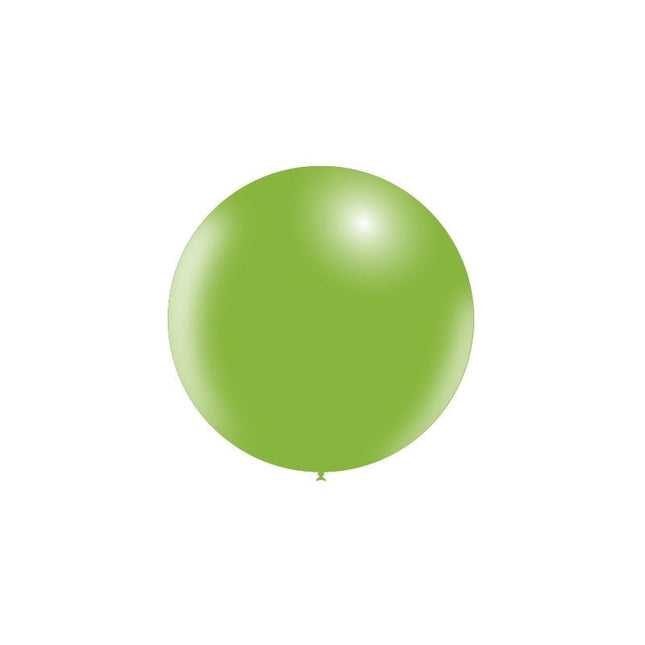 Appelgroene Reuze Ballon XL 60cm van Balloonia koop je bij Partywinkel