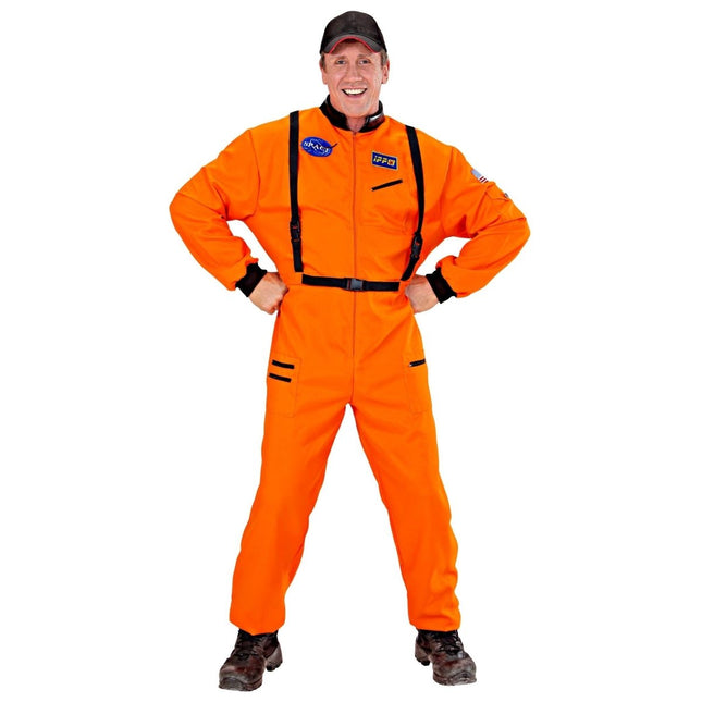 Astronauten Pak Oranje Heren Ruimte van Widmann koop je bij Partywinkel