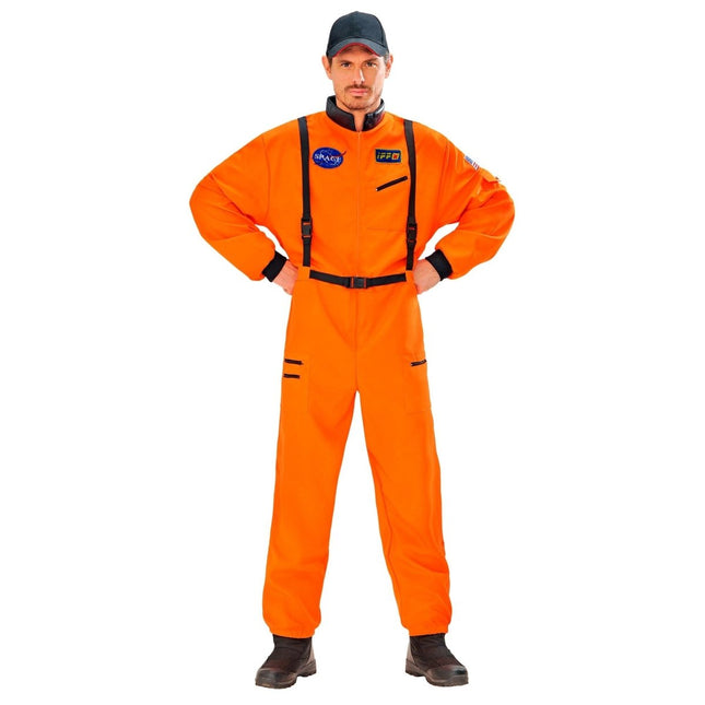 Astronauten Pak Oranje Heren Ruimte van Widmann koop je bij Partywinkel