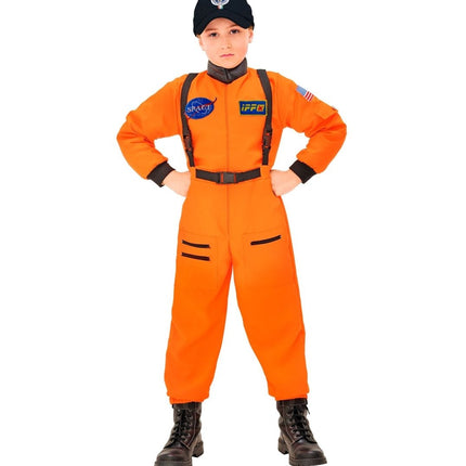 Astronauten Pak Oranje Jongen van Widmann koop je bij Partywinkel