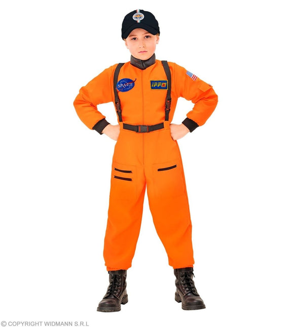 Astronauten Pak Oranje Jongen van Widmann koop je bij Partywinkel