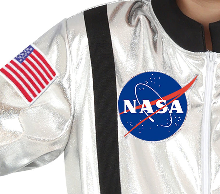 Astronauten Pak Zilver Jongen van Fiestas Guirca koop je bij Partywinkel