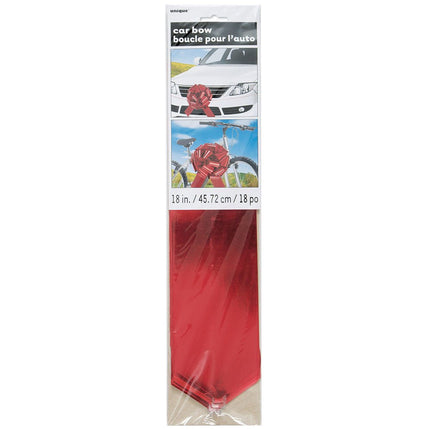 Autostrik Rood XL 59cm van Unique koop je bij Partywinkel