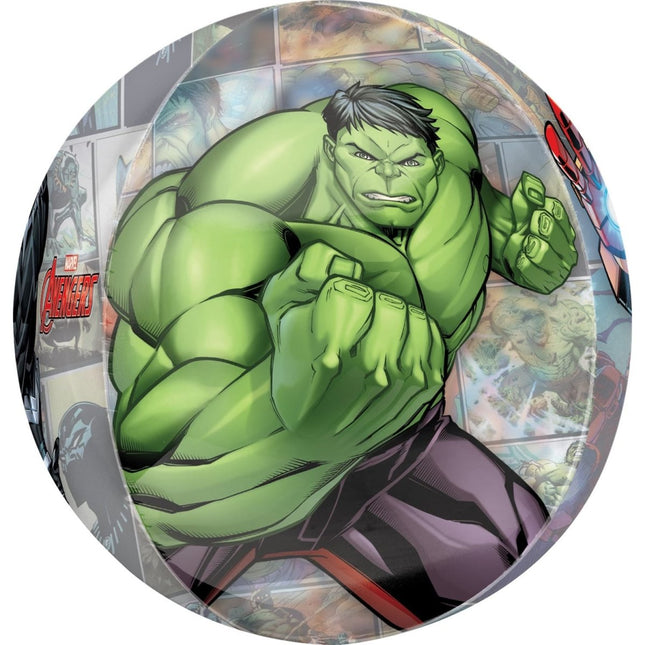 Avengers Helium Ballon Bal 40cm leeg van Anagram koop je bij Partywinkel