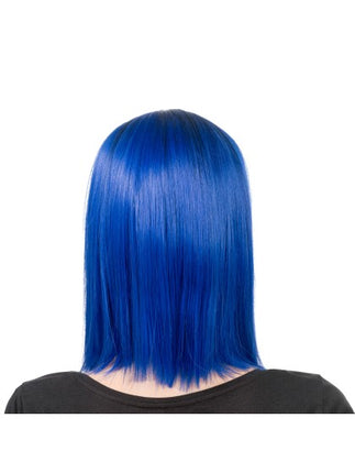 Aya Wig, Blue-Black, 40 cm