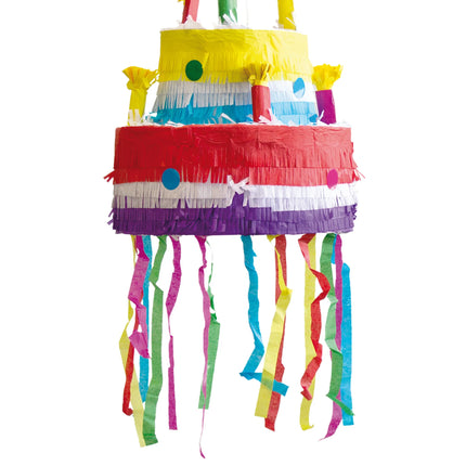 Colored Cake Piñata, 31 cm