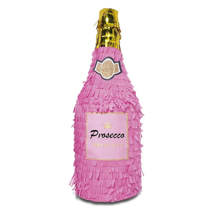 Pink Champagne Bottle Piñata, 50 cm