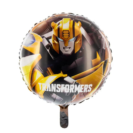 Transformers Helium Balloon, Black and Yellow, Unfilled, 45 cm