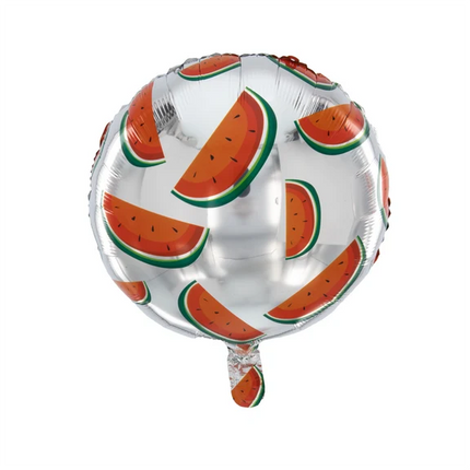 Fruit Helium Balloon, Watermelon, Empty, 45 cm