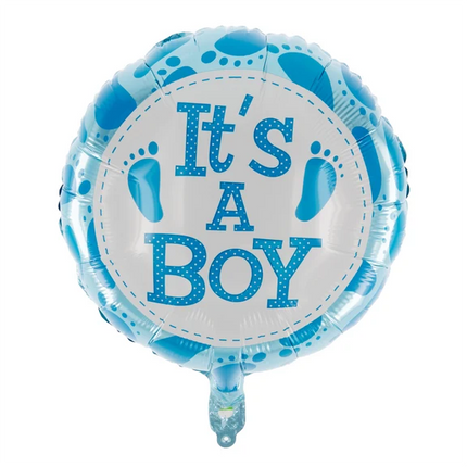 "It's a Boy" Helium Balloon, Empty, 45 cm