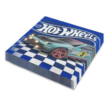 Hot Wheels Napkins, 20-pack