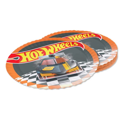 Hot Wheels Plates, 23 cm, 8-pack