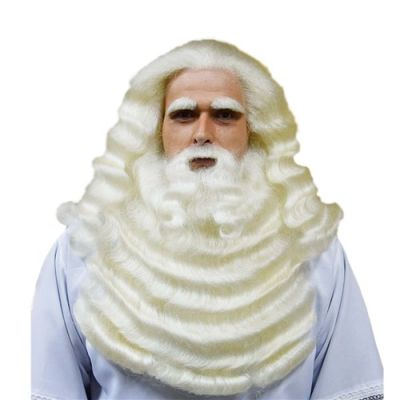 Sinterklaas Fake Beard White