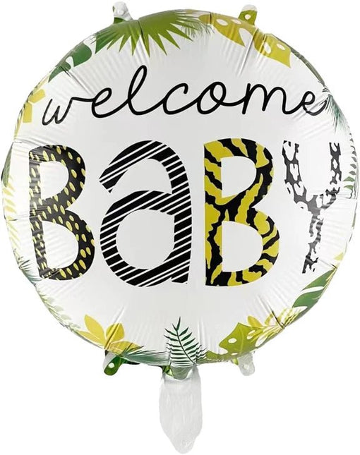 Baby Helium Ballon Jungle Leeg 45cm van VDV Benefit koop je bij Partywinkel