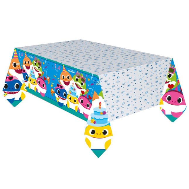 Baby Shark Tafelkleed 1,8m van Riethmueller koop je bij Partywinkel
