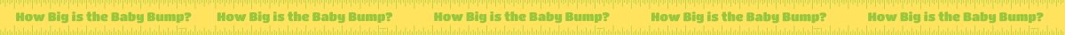 Babyshower Afzetlint Baby Bump 45,7m van Unique koop je bij Partywinkel
