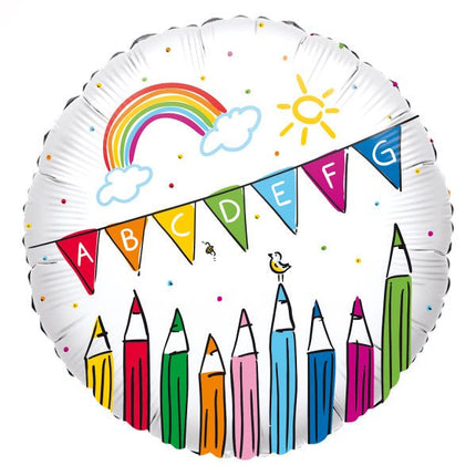 Back To School Helium Ballon Leeg 43cm van Riethmueller koop je bij Partywinkel