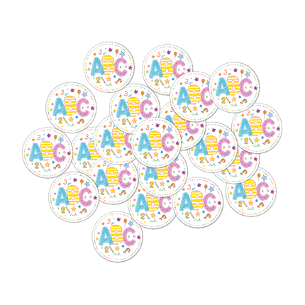 Back To School Tafelconfetti Abc 16gr van WeFiesta koop je bij Partywinkel