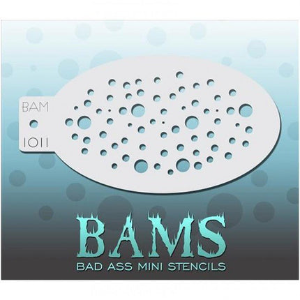 Bad Ass Schmink Sjabloon 1011 van Bad Ass Stencils koop je bij Partywinkel