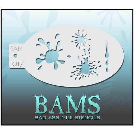 Bad Ass Schmink Sjabloon 1017 van Bad Ass Stencils koop je bij Partywinkel