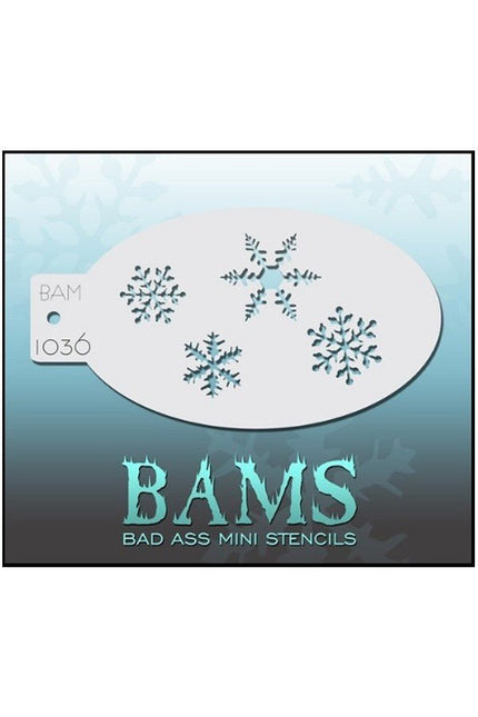Bad Ass Schmink Sjabloon 1036 van Bad Ass Stencils koop je bij Partywinkel