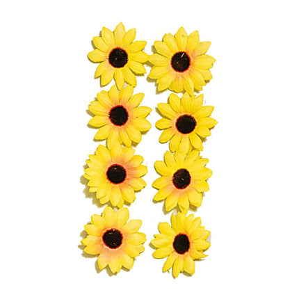 Zonnebloemen Decoratie 4cm 30st