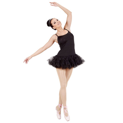 Ballerina Jurk Zwart van Widmann koop je bij Partywinkel