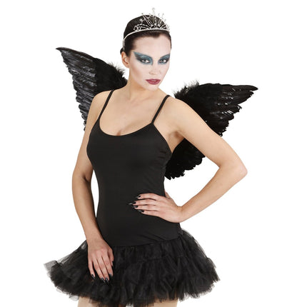 Ballerina Jurk Zwart van Widmann koop je bij Partywinkel