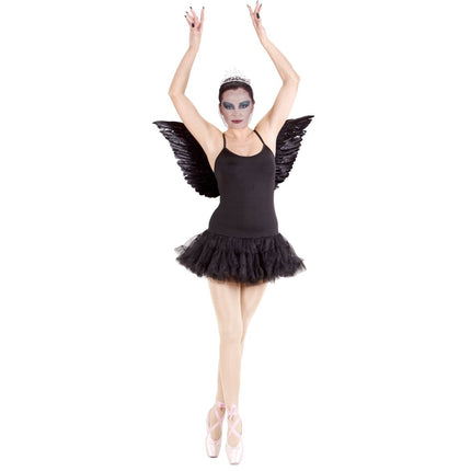 Ballerina Jurk Zwart van Widmann koop je bij Partywinkel