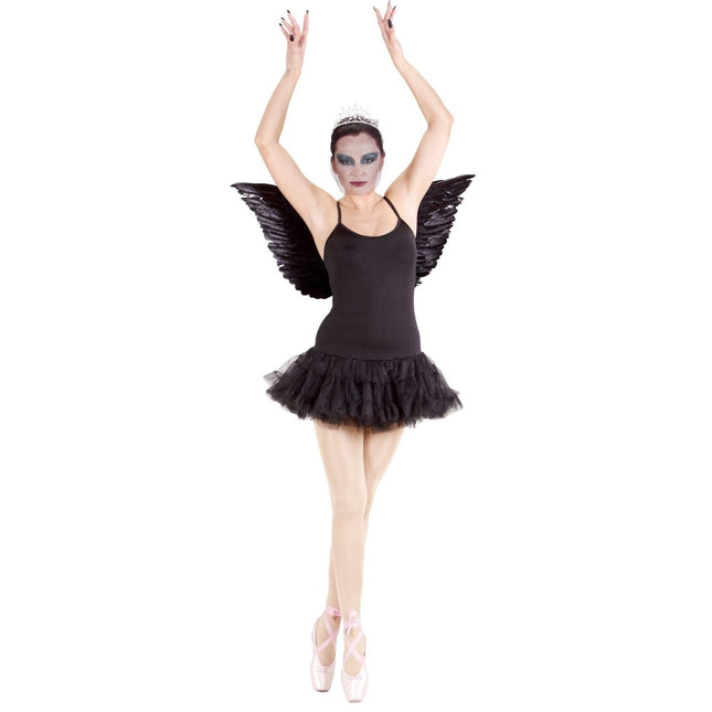 Ballerina Jurk Zwart van Widmann koop je bij Partywinkel