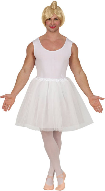 Ballerina Pak Wit Heren van Fiestas Guirca koop je bij Partywinkel