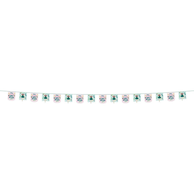 Ballerina Slinger Happy Birthday 6m van Folat koop je bij Partywinkel