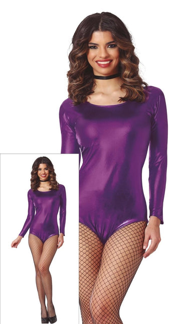 Balletpakje Paars Dames Metallic van Fiestas Guirca koop je bij Partywinkel