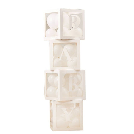 Ballon Boxen Baby 30cm van Ginger Ray koop je bij Partywinkel